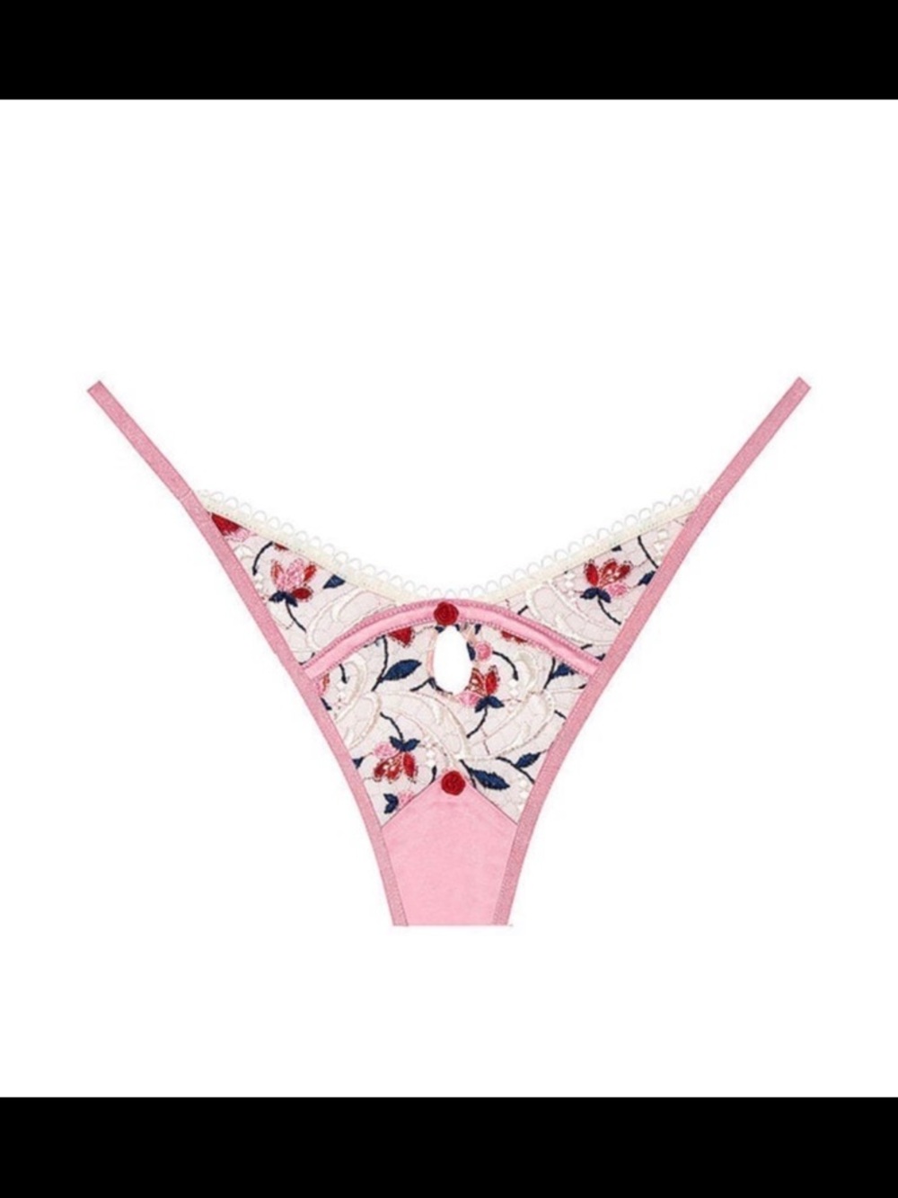 For Love and Lemons Festival Rose Thong Panty